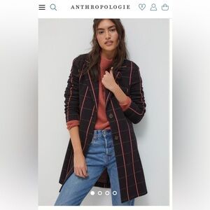 Anthropologie Avec Les Filles Sigird Longline Blazer